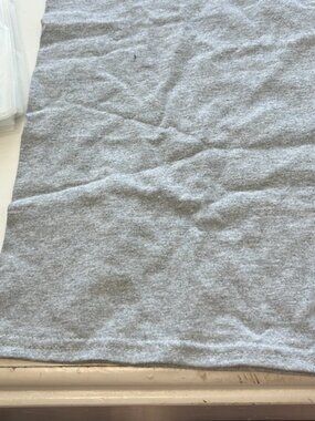 Gildan Small Best Dog Father Gray Short Sleeve Pit Bull Graphic T Shirt